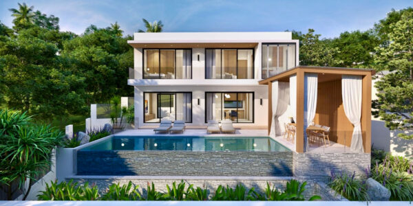 Luxury 2-4 Bedroom Private Pool Villa in Bang Makham, Koh Samui – For Sale
