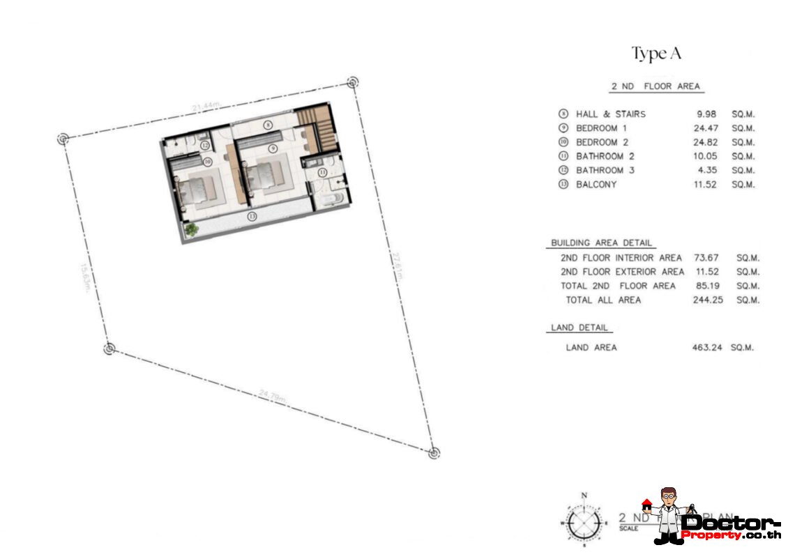 Luxury 2-4 Bedroom Private Pool Villa with Sea View and Sunset View in Bang Makham, Koh Samui – For Sale