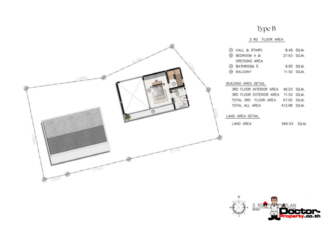 Luxury 2-4 Bedroom Private Pool Villa with Sea View and Sunset View in Bang Makham, Koh Samui – For Sale