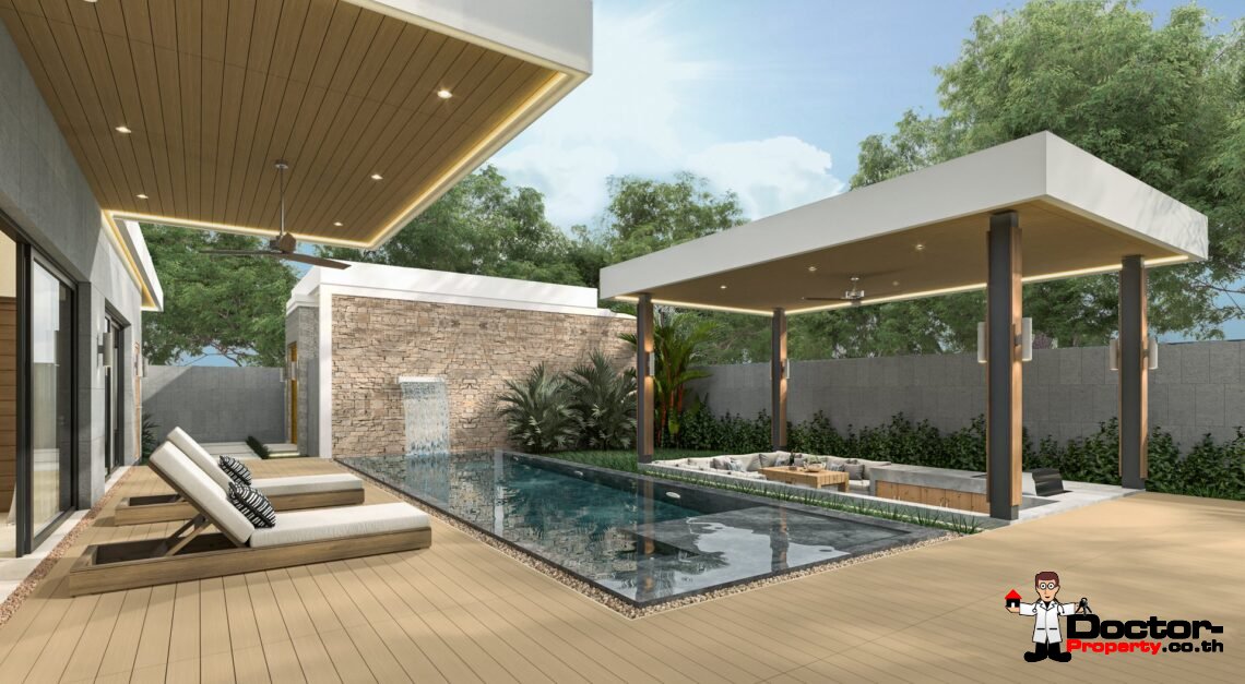 Tropical Tranquility 3 Bedroom Pool Villa in Mae Nam, Koh Samui – For Sale