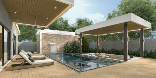 Tropical Tranquility 3 Bedroom Pool Villa in Mae Nam, Koh Samui – For Sale