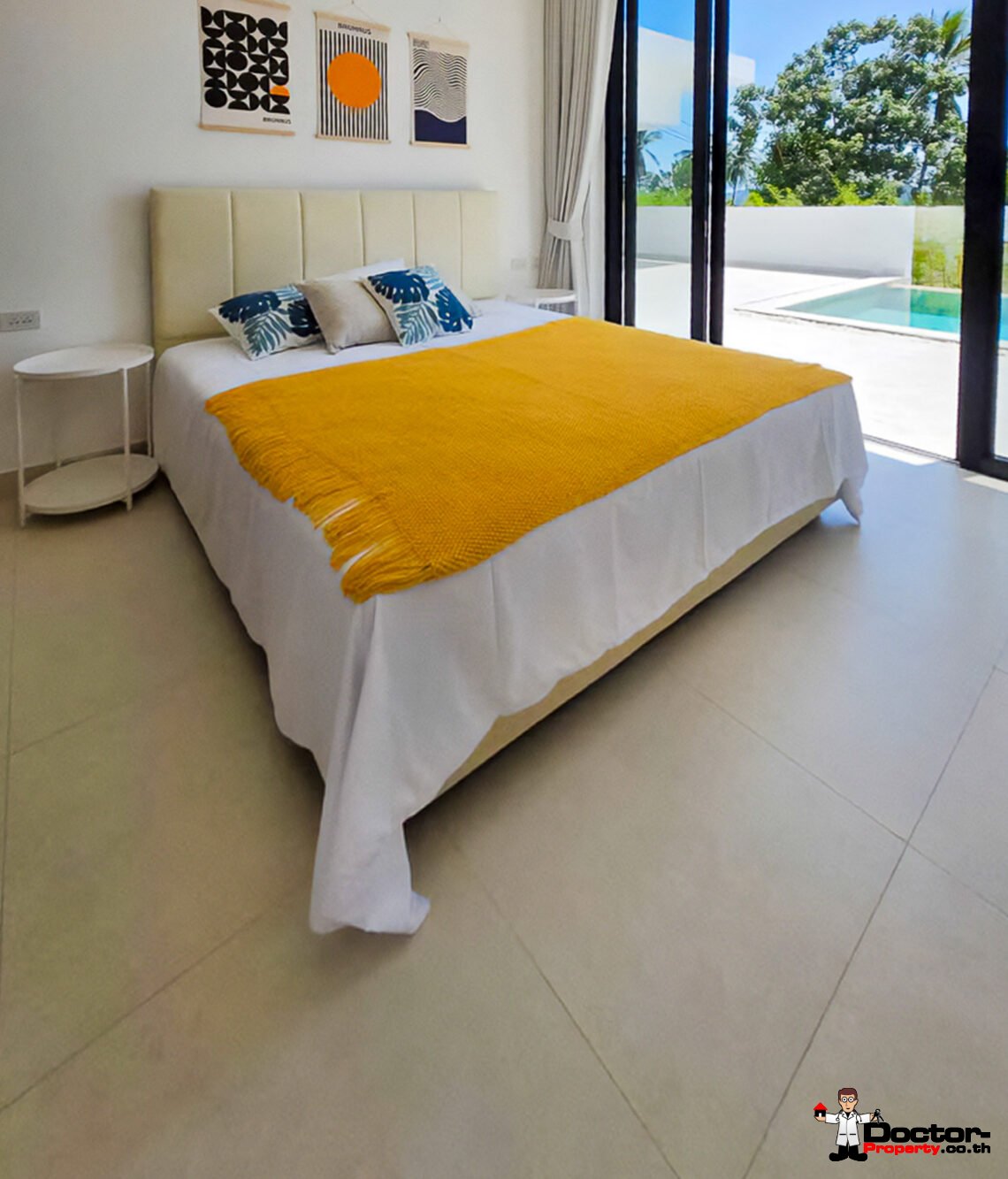 New 4 Bedroom Private Pool Villa with Mountain View in Na Mueang, Koh Samui – For Sale