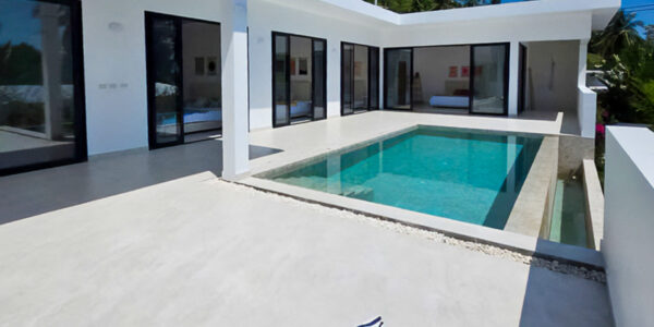 New 4 Bedroom Private Pool Villa with Mountain View in Na Mueang, Koh Samui – For Sale