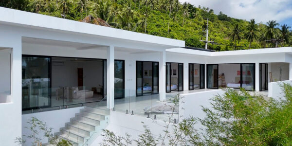 New 4 Bedroom Private Pool Villa with Mountain View in Na Mueang, Koh Samui – For Sale