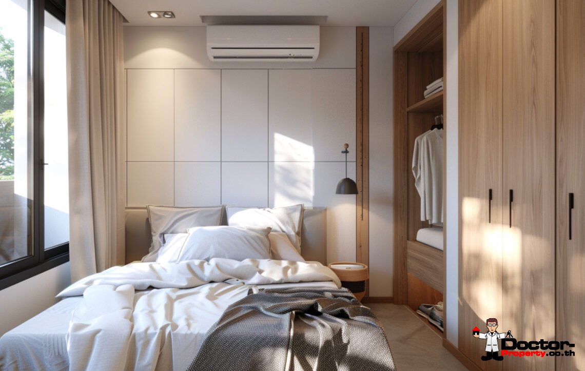 Tropical 3 Bedroom Garden Pool Villa in Mae Nam, Koh Samui – For Sale