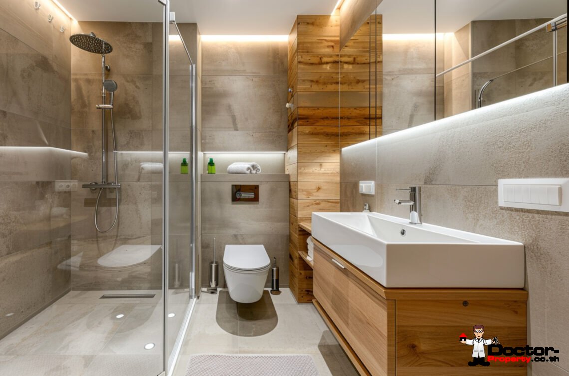 Tropical 3 Bedroom Garden Pool Villa in Mae Nam, Koh Samui – For Sale