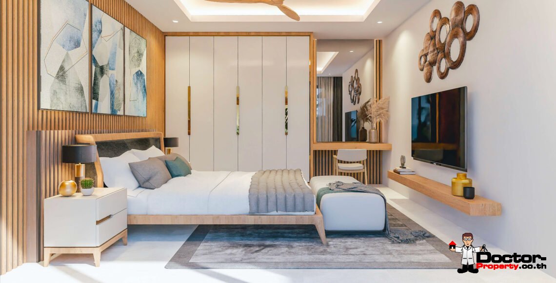 Modern 2 Bedroom Private Pool Villa in Lamai, Koh Samui – For Sale