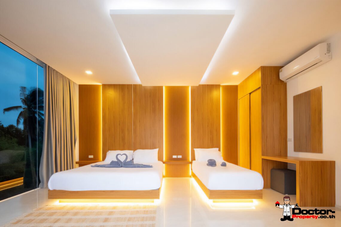 Stylish 3 Bedroom Private Pool Villa in Mae Nam, Koh Samui – For Sale