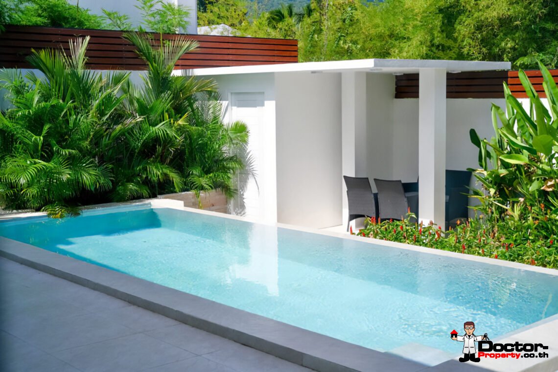 Stylish 3 Bedroom Private Pool Villa in Mae Nam, Koh Samui – For Sale