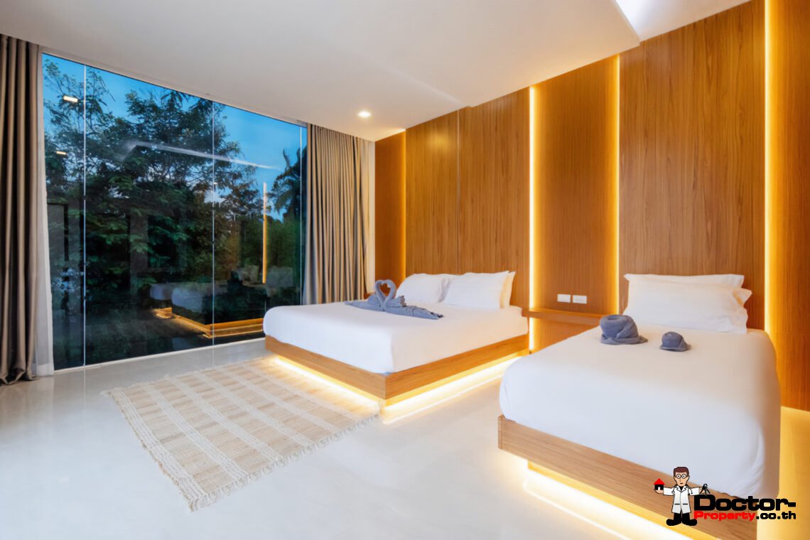 Stylish 3 Bedroom Private Pool Villa in Mae Nam, Koh Samui – For Sale