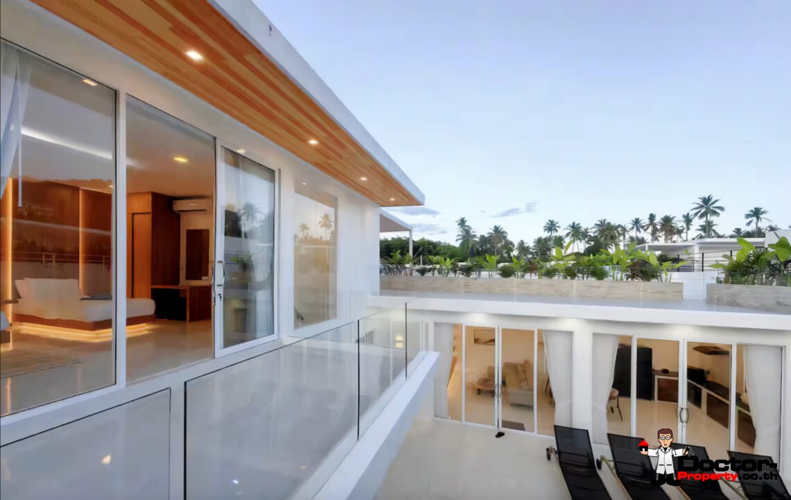 Stylish 3 Bedroom Private Pool Villa in Mae Nam, Koh Samui – For Sale