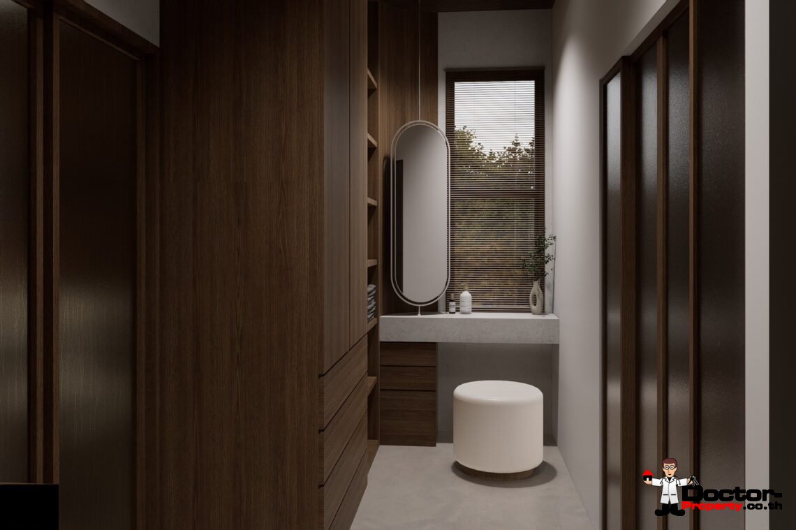 Tropical Modern 2 Bedroom Private Pool Villa in Mae Nam, Koh Samui – For Sale