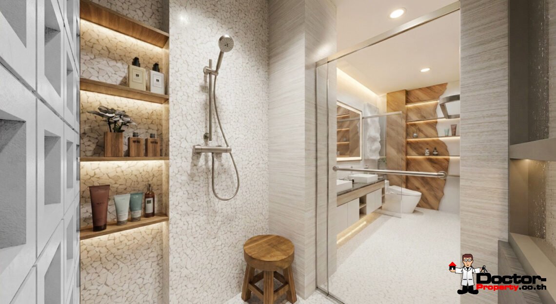 Modern 3-4 Bedroom Private Pool Villa with Beach Access in Laem Sor, Koh Samui – For Sale