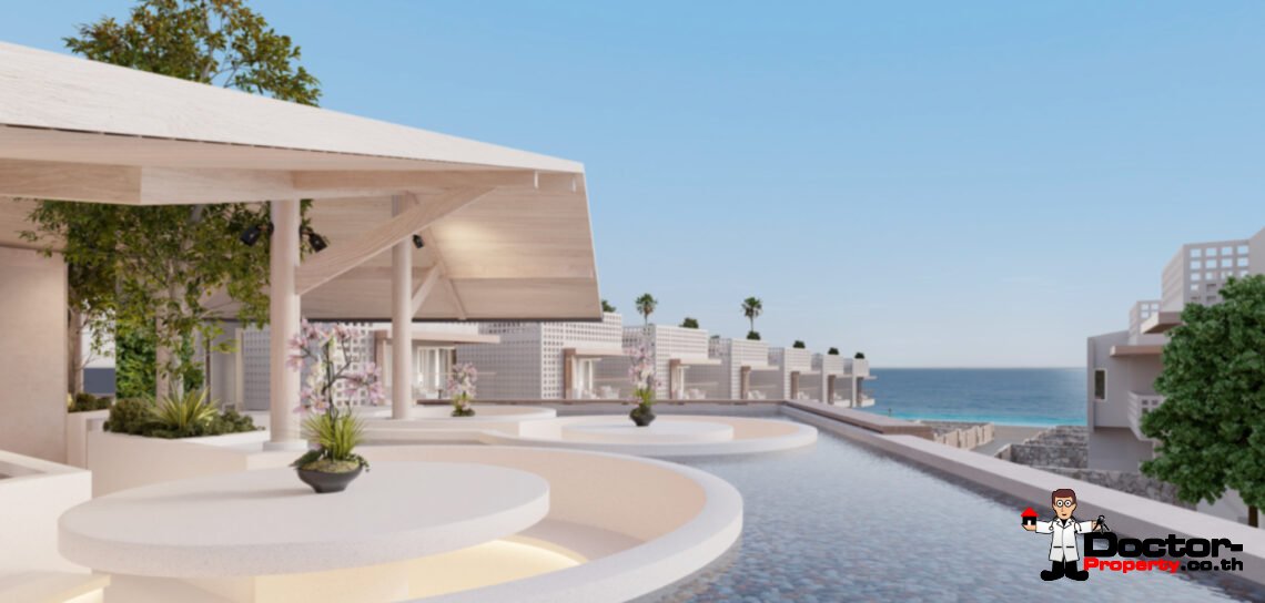 Modern 3-4 Bedroom Private Pool Villa with Beach Access in Laem Sor, Koh Samui – For Sale