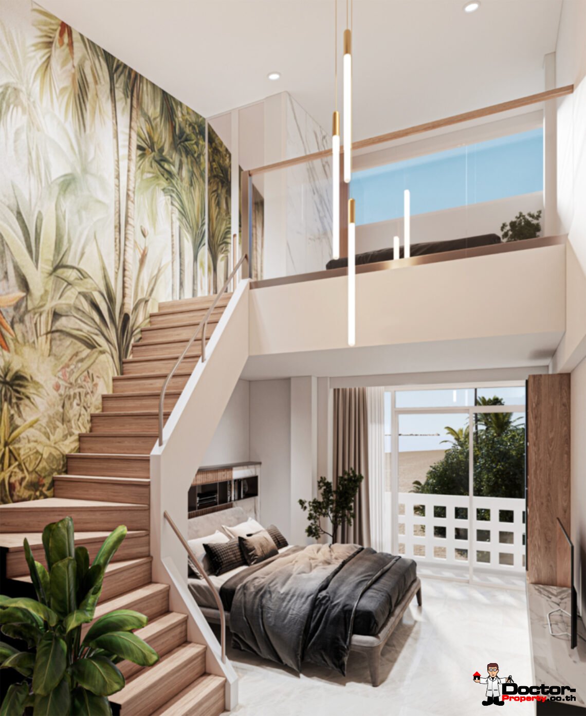 Modern 3-4 Bedroom Private Pool Villa with Beach Access in Laem Sor, Koh Samui – For Sale