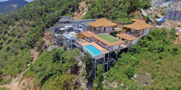 4 Bedroom Pool Villa with Sea View in Chaweng Noi, Koh Samui – For Sale