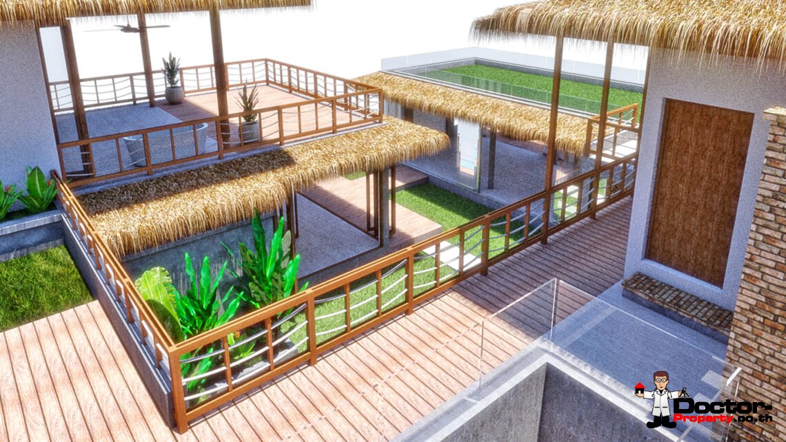 4 Bedroom Pool Villa with Sea View in Chaweng Noi, Koh Samui – For Sale