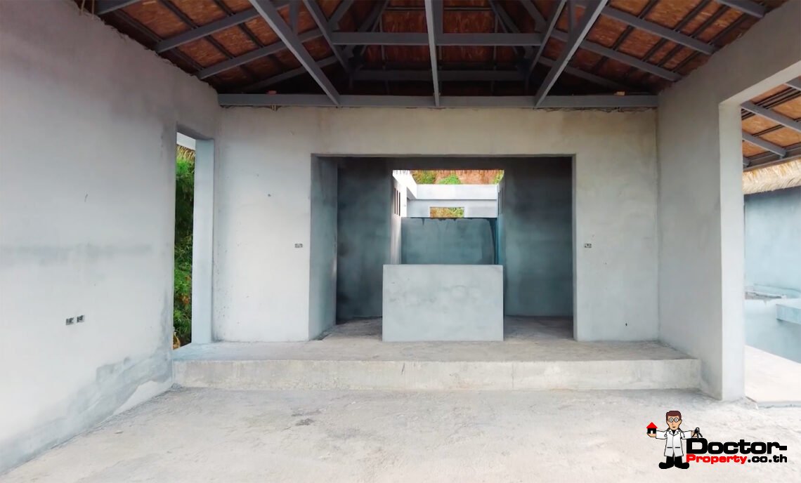 4 Bedroom Pool Villa with Sea View in Chaweng Noi, Koh Samui – For Sale