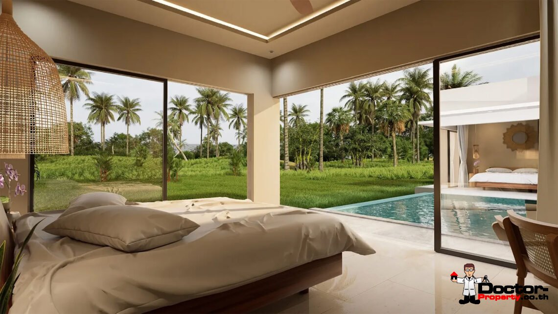Modern Tropical 3 Bedroom Pool Villa in Ban Tai, Koh Samui – For Sale