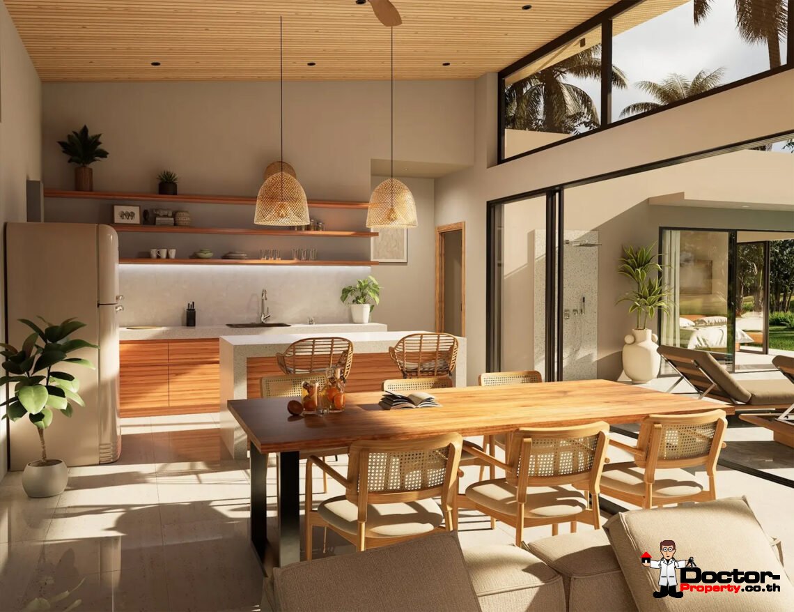 Modern Tropical 3 Bedroom Pool Villa in Ban Tai, Koh Samui – For Sale