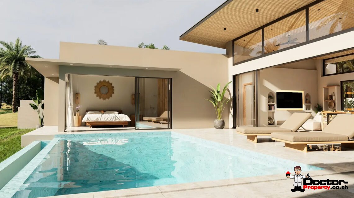 Modern Tropical 3 Bedroom Pool Villa in Ban Tai, Koh Samui – For Sale
