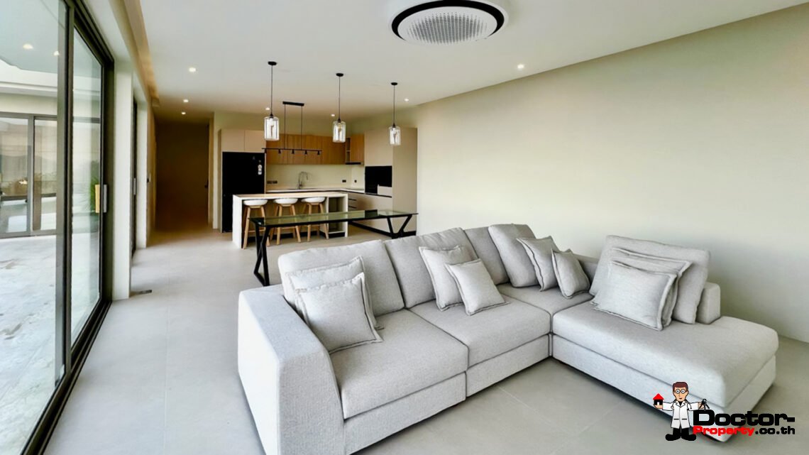 New 3 Bedroom Pool Villa with Sea View in Plai Laem, Koh Samui – For Sale