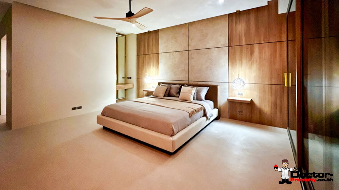 New 3 Bedroom Pool Villa with Sea View in Plai Laem, Koh Samui – For Sale