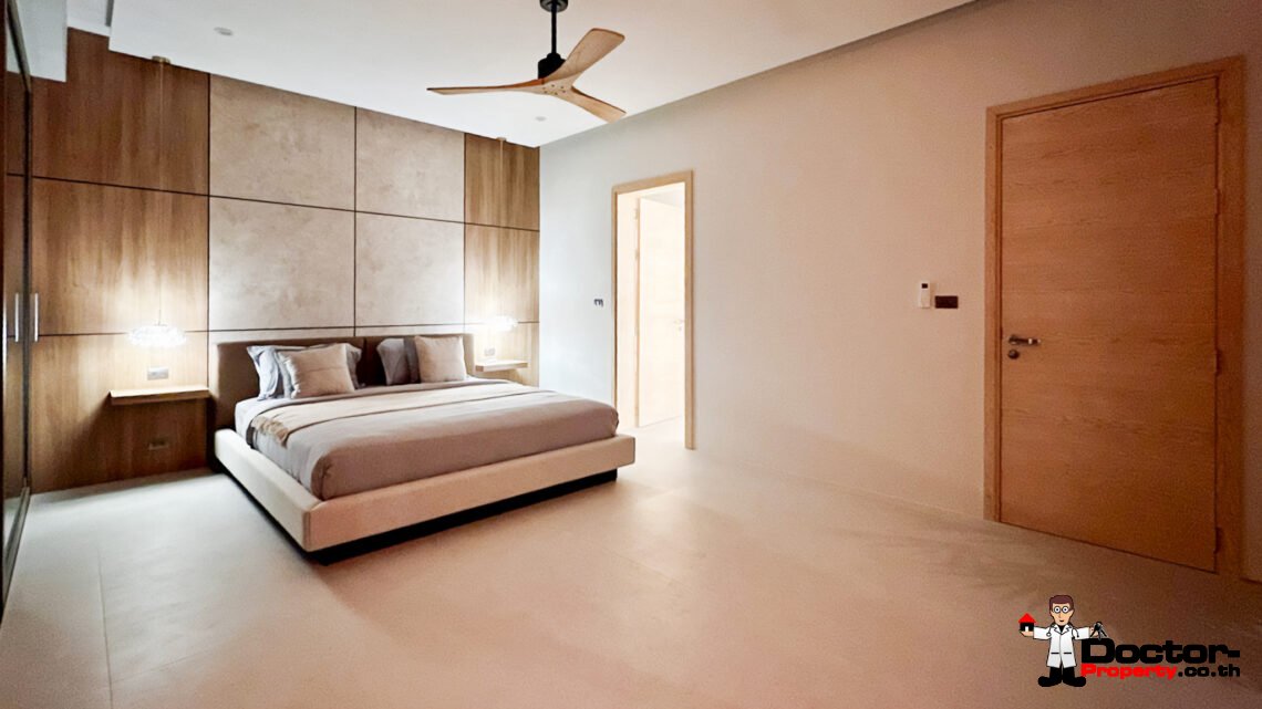 New 3 Bedroom Pool Villa with Sea View in Plai Laem, Koh Samui – For Sale
