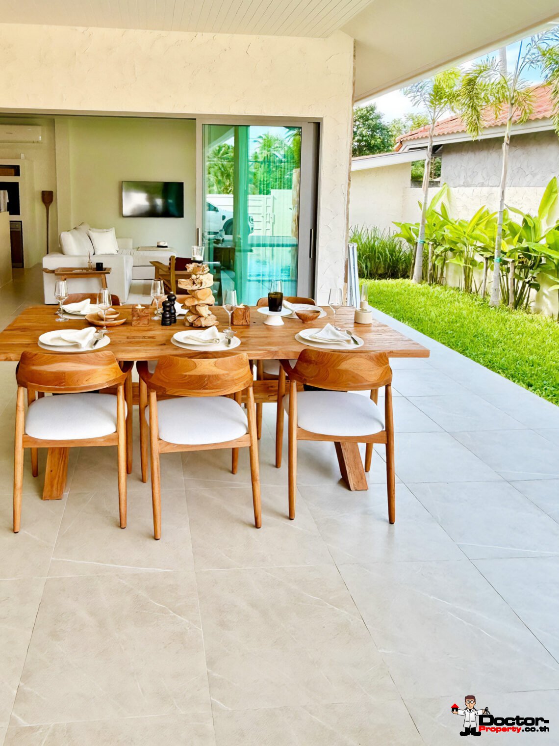 Tropical 2 Bedroom Private Pool Villa in Mae Nam, Koh Samui – For Sale