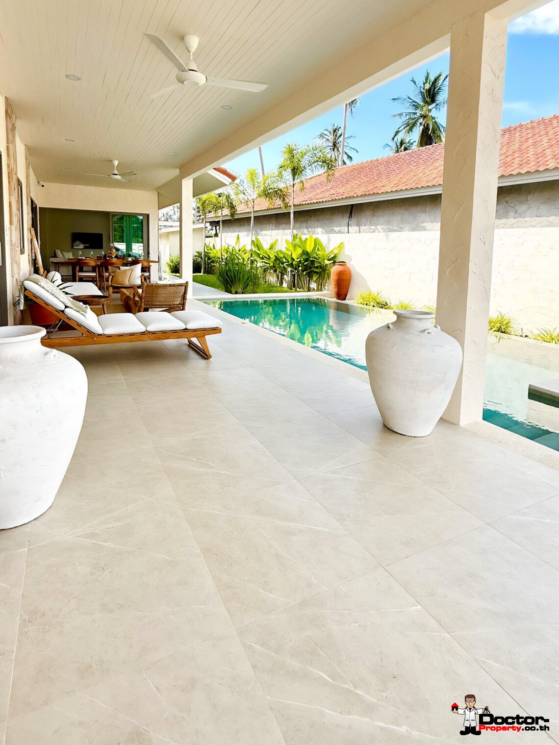 Tropical 2 Bedroom Private Pool Villa in Mae Nam, Koh Samui – For Sale