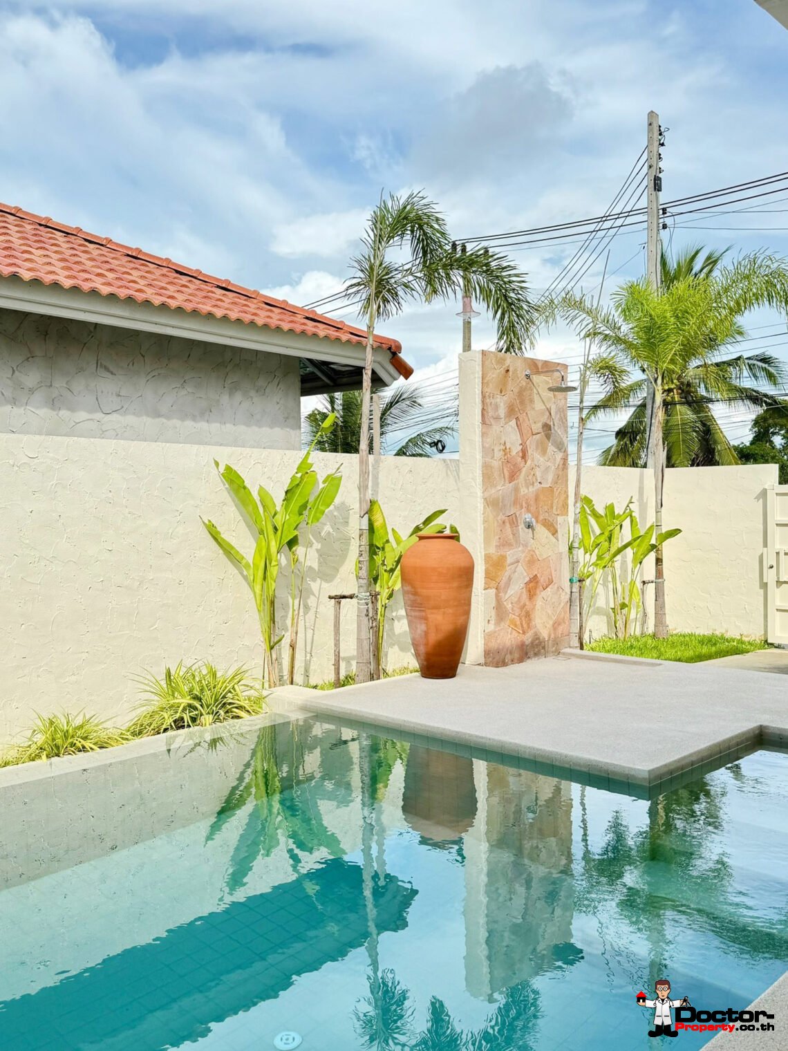 Tropical 2 Bedroom Private Pool Villa in Mae Nam, Koh Samui – For Sale