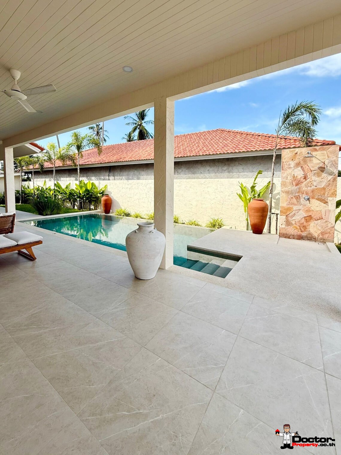 Tropical 2 Bedroom Private Pool Villa in Mae Nam, Koh Samui – For Sale