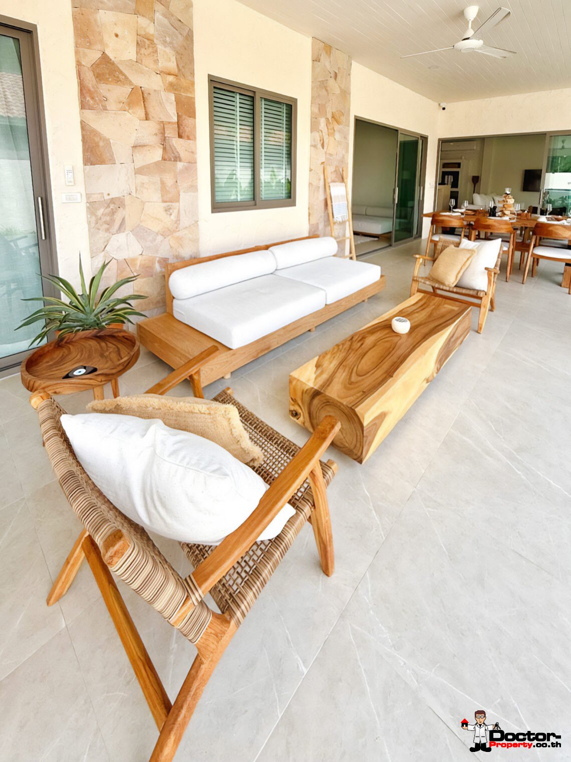 Tropical 2 Bedroom Private Pool Villa in Mae Nam, Koh Samui – For Sale