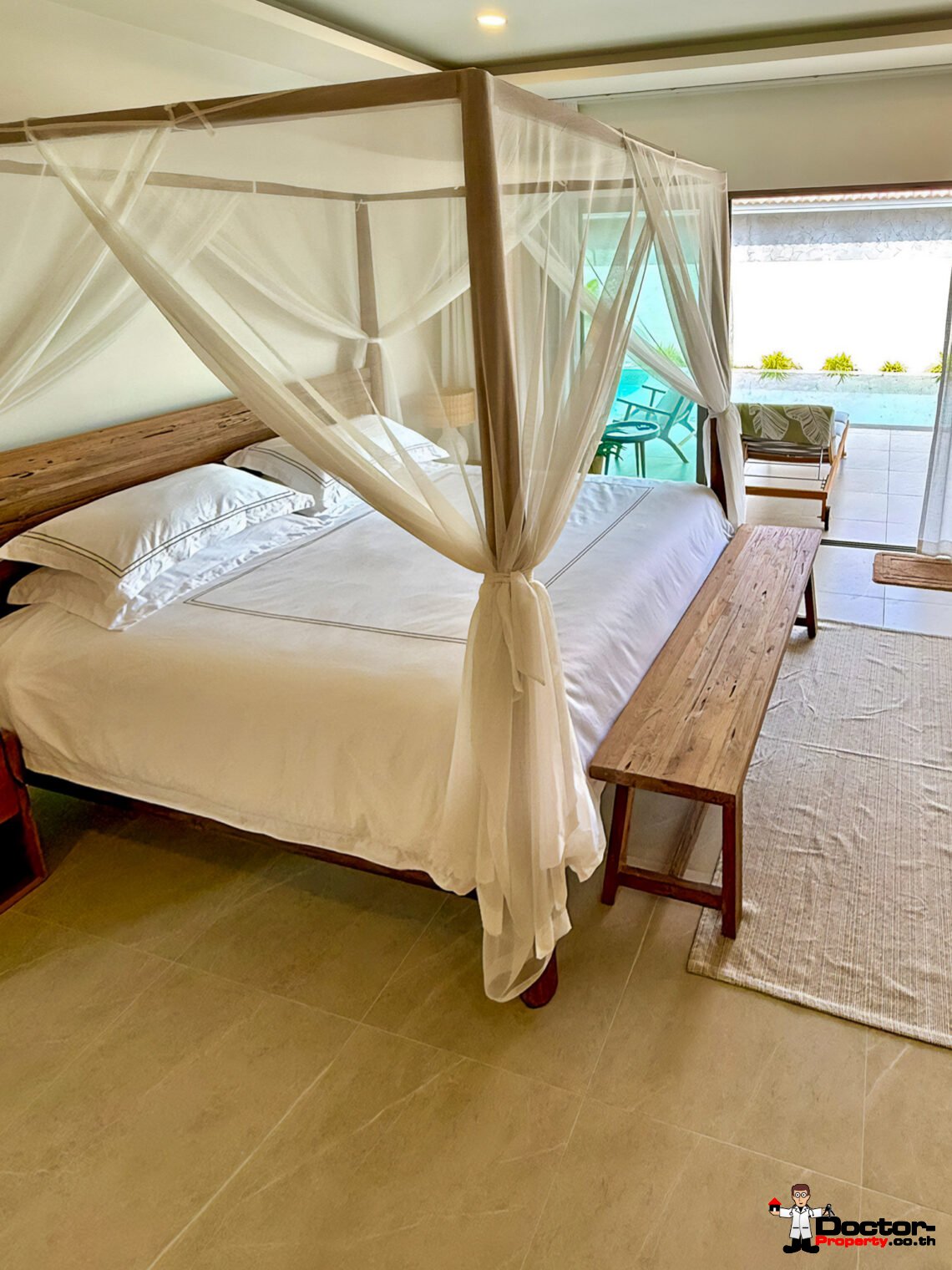 Tropical 2 Bedroom Private Pool Villa in Mae Nam, Koh Samui – For Sale