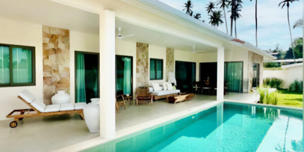 Tropical 2 Bedroom Private Pool Villa in Mae Nam, Koh Samui – For Sale
