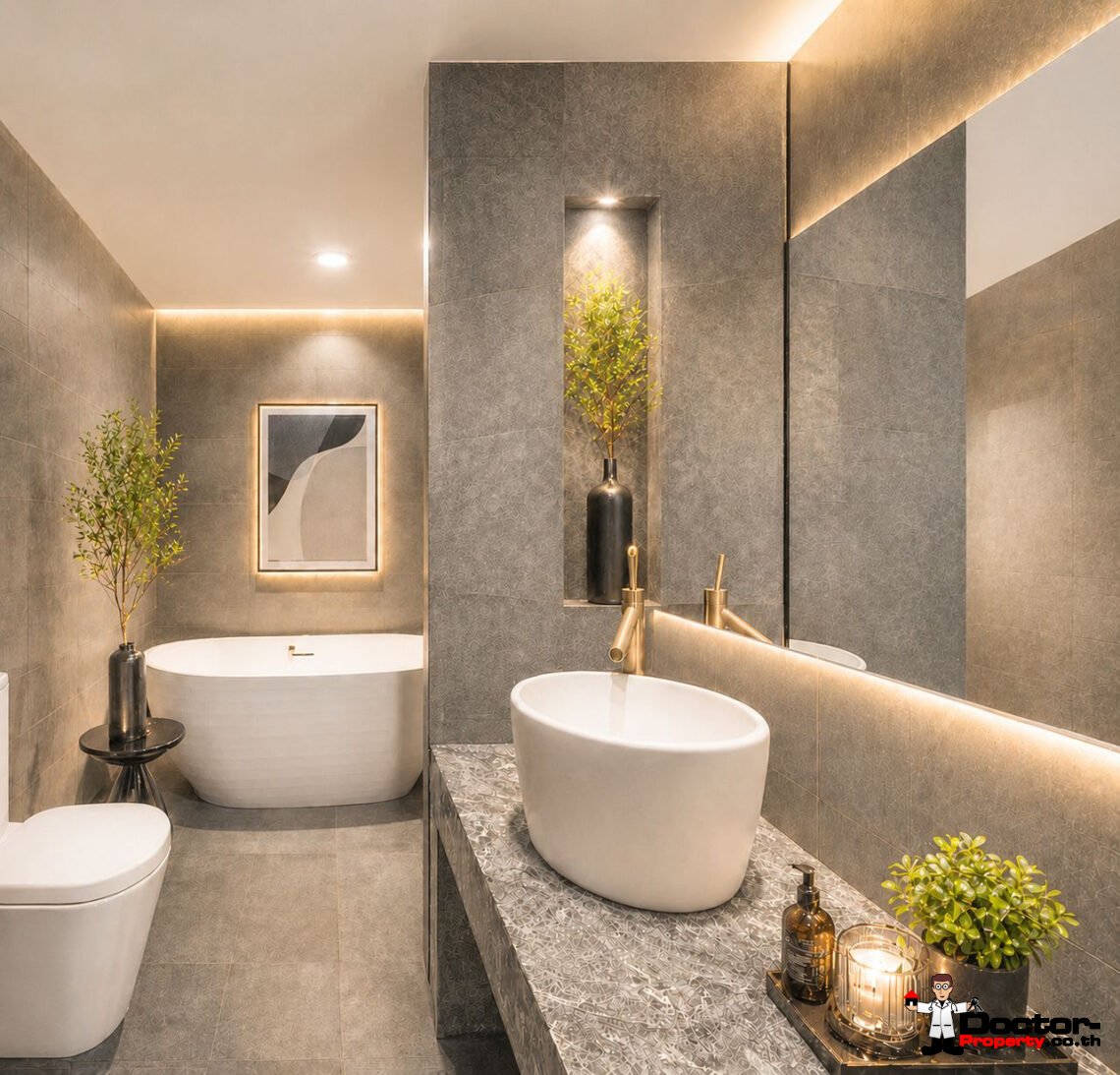Stylish 3 Bedroom Pool Villa in Mae Nam, Koh Samui – For Sale