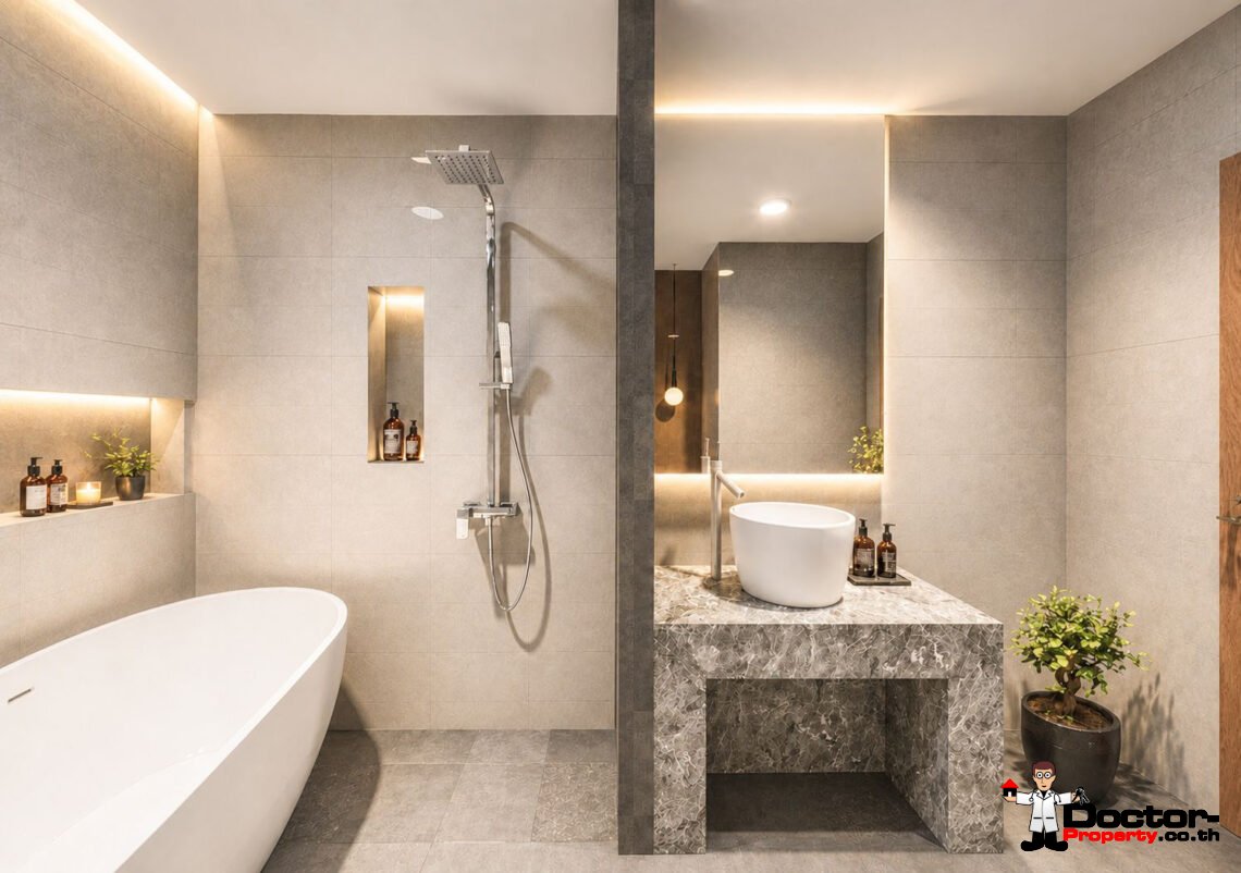Stylish 3 Bedroom Pool Villa in Mae Nam, Koh Samui – For Sale