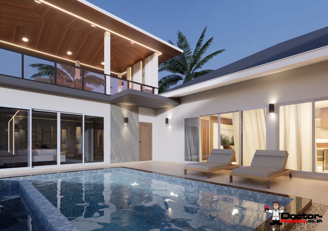 Stylish 3 Bedroom Pool Villa in Mae Nam, Koh Samui – For Sale