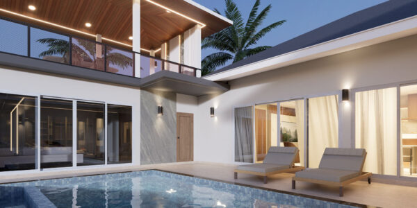 Stylish 3 Bedroom Pool Villa in Mae Nam, Koh Samui – For Sale
