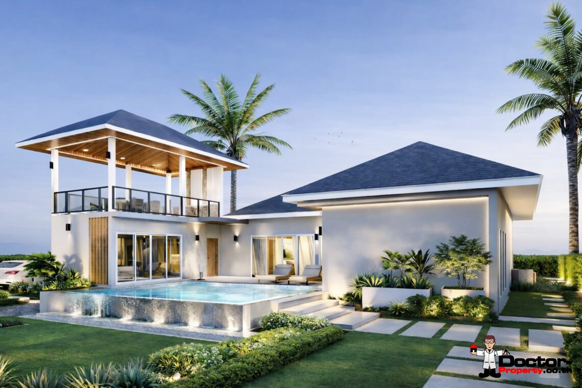 Stylish 3 Bedroom Pool Villa in Mae Nam, Koh Samui – For Sale