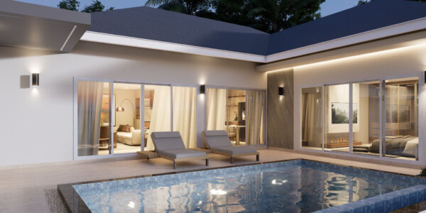 Stylish 3 Bedroom Pool Villa in Mae Nam, Koh Samui – For Sale