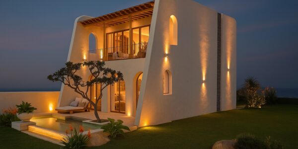 Modern 3 Bedroom Boho Pool Villa in Bang Por, Koh Samui – For Sale