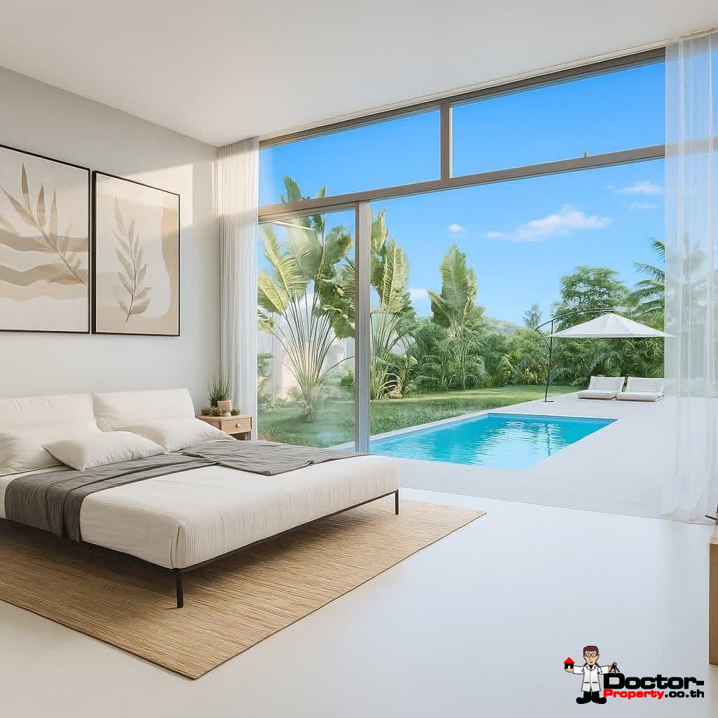 Stylish Tropical 3 Bedroom Villa with Private Pool in Mae Nam, Koh Samui – For Sale