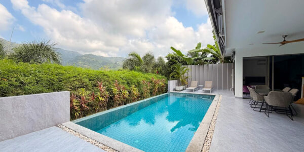 3 Bedroom Pool Villa with Mountain View in Lamai, Koh Samui – For Sale