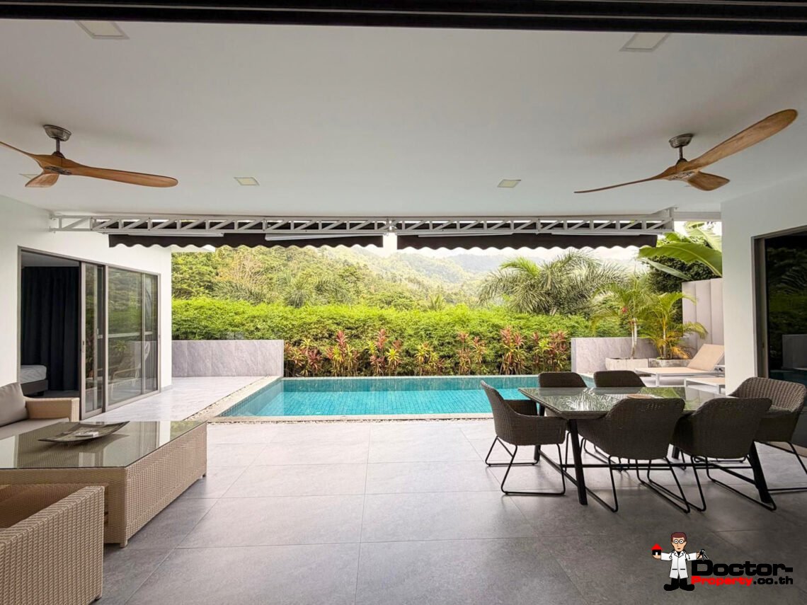 3 Bedroom Pool Villa with Mountain View in Lamai, Koh Samui – For Sale