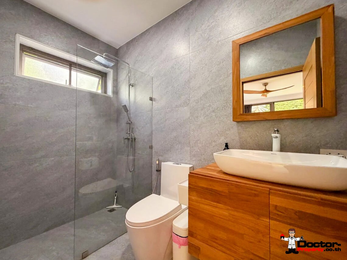 3 Bedroom Pool Villa with Mountain View in Lamai, Koh Samui – For Sale