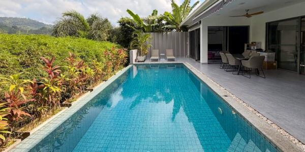 3 Bedroom Pool Villa with Mountain View in Lamai, Koh Samui – For Sale