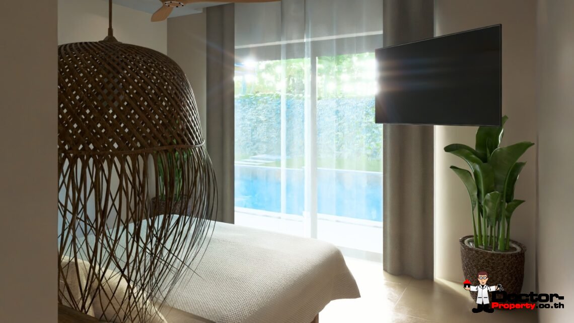 Modern Tropical 2 Bedroom Pool Villa in Na Mueang, Koh Samui – For Sale