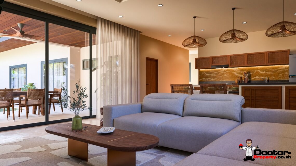 Modern Tropical 2 Bedroom Pool Villa in Na Mueang, Koh Samui – For Sale
