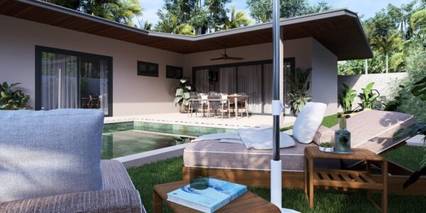 Modern Tropical 2 Bedroom Pool Villa in Na Mueang, Koh Samui – For Sale